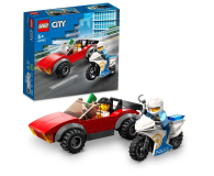 Klocki LEGO® LEGO City 60392 Motocykl policyjny – pościg za samochodem